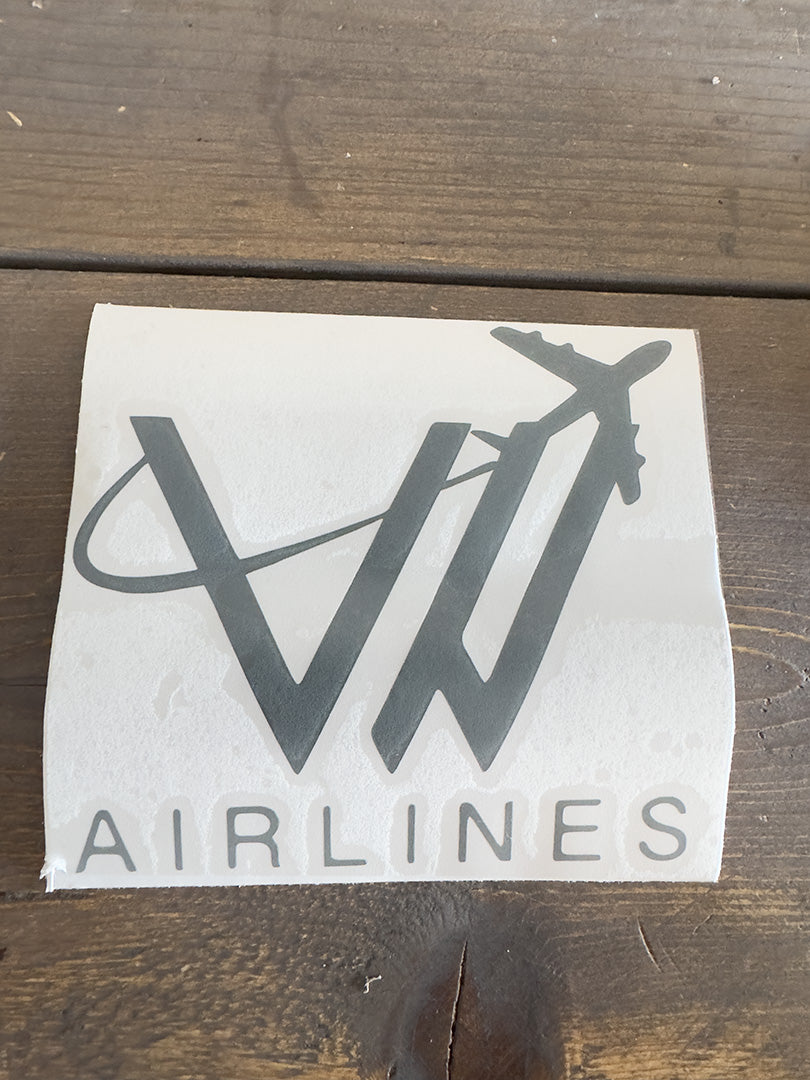 VW Airlines sticker