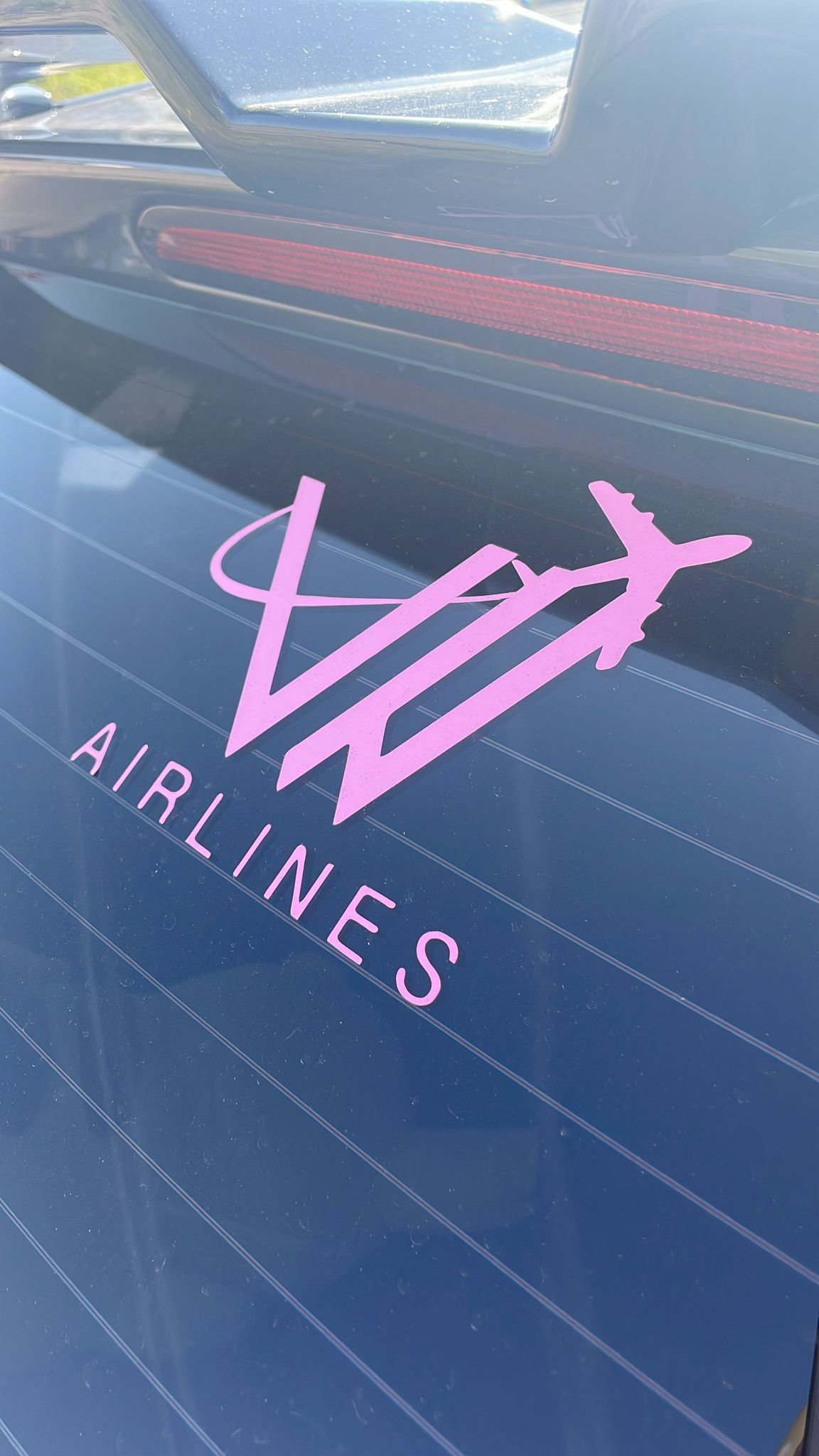 VW Airlines sticker