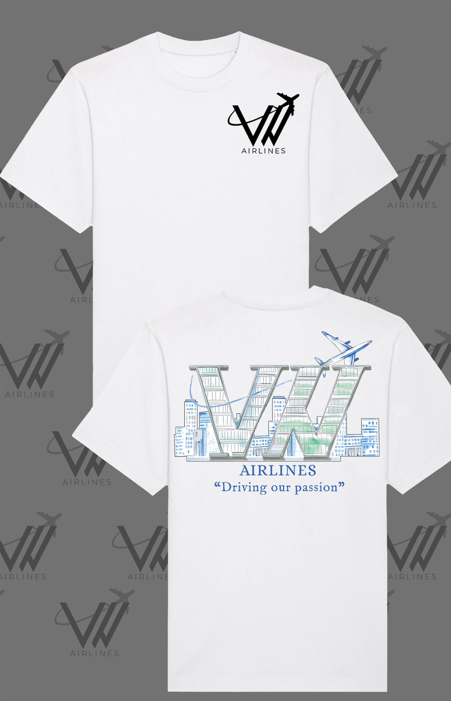 VW Airlines Skyline T-Shirt